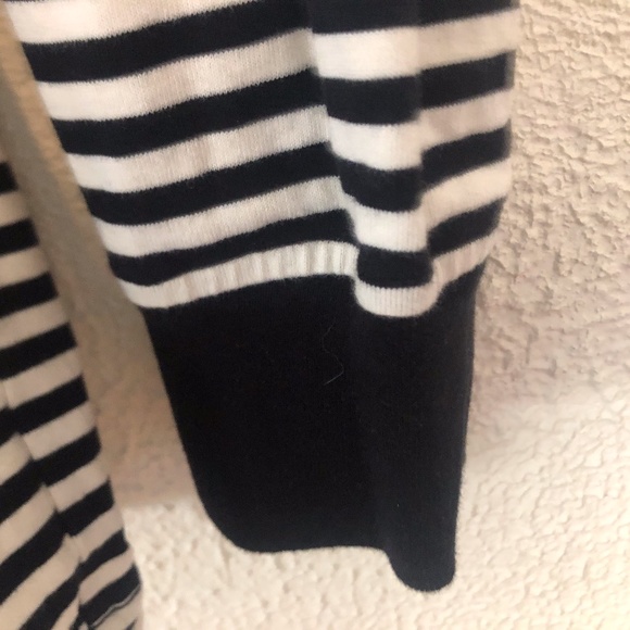 Supreme Black and White Striped Shirt
